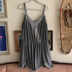 Sleep Romper Shorts Pajamas 3X 22 24 Lane Bryant